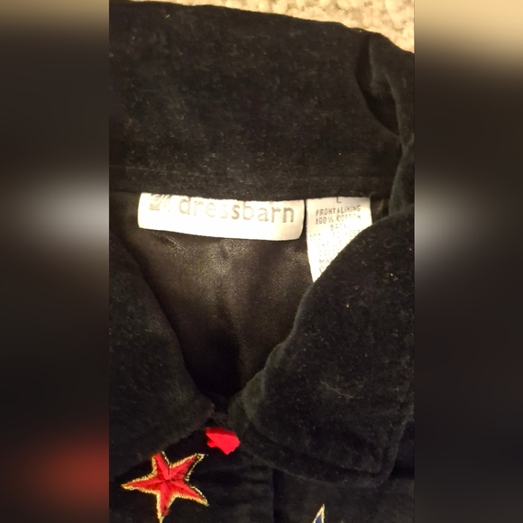 Velvet holiday vest - Picture 3 of 3